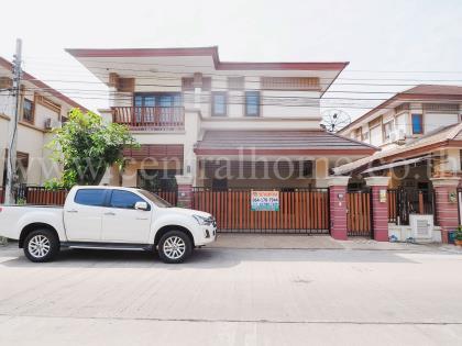 บ้านเดี่ยว หมู่บ้าน สุชาวาลัย พระราม 5 บางศรีเมือง ถนนเมน