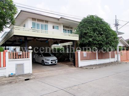 บ้านเดี่ยว​ หมู่บ้าน คุณาภัทร 5​ บ้านกลัวย - ไทรน้อย