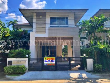 บ้านเดี่ยว หมู่บ้าน ณุศาศิริ วงแหวน - พระราม 9