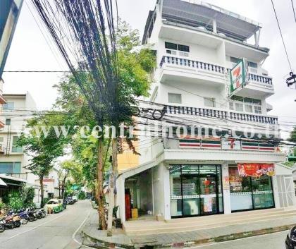 ขายอาคารพาณิชย์ 4 ชั้น ตึกมุม 49.3 ตร.ว พร้อมสัญญาเช่า7-11 ติดถนนประชาสงเคราะห์ ซอย 23