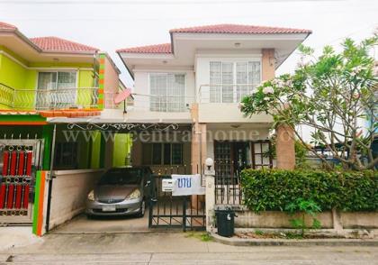 บ้านแฝด หมู่บ้าน ร่มไม้ บางใหญ่ สภาพสวย พร้อมอยู่