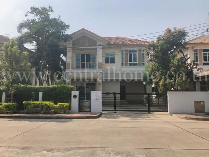 บ้านเดี่ยว หมู่บ้าน สราญสิริ ราชพฤกษ์ - แจ้งวัฒนะ ถนนเมน