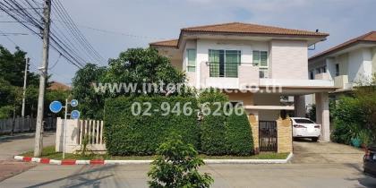 บ้านเดี่ยว 2 ชั้น (หลังมุม)  76.2 ตร.ว. หมู่บ้านปภาวรินทร์เดอะกรีนเนอรี่ อ.สามพราน จ.นครปฐม  