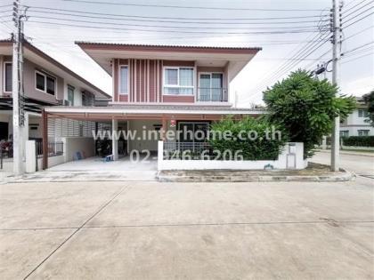 บ้านแฝด 2 ชั้น (หลังมุม) 39.5 ตร.ว. หมู่บ้านฮาบิเทีย ชายน์ ถนนพระราม2 