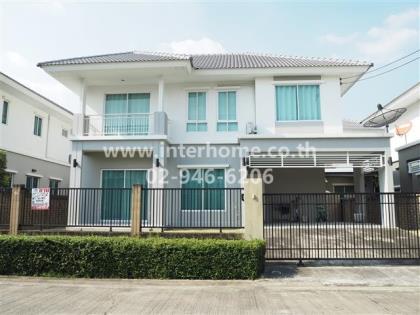 บ้านเดี่ยว 2 ชั้น 52.6 ตร.ว. หมู่บ้านพฤกษาดีไลท์ แอทซีน  ถนนวัชรพล 