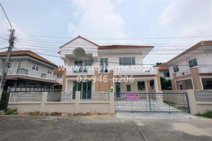 บ้านเดี่ยว 2 ชั้น 53.8 ตร.ว. หมู่บ้านบุรีรมย์  ซอยเลียบคลองสอง 23 ถนนรามอินทรา 