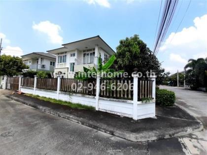 บ้านเดี่ยว 2 ชั้น (หลังมุม) 67.4 ตร.ว. หมู่บ้านคุณาภัทร5  ถนนกาญจนาภิเษก 