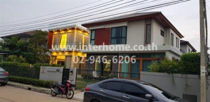 บ้านเดี่ยว 2 ชั้น 100.1 ตร.ว. หมู่บ้านมัณฑนา เทียนทะเล28 ถนนบางขุนเทียน-ชายทะเล28