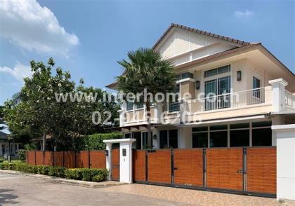 บ้านเดี่ยว2ชั้น(หลังมุม)  113 ตร.ว. หมู่บ้านนันทวัน ถนนชัยพฤกษ์ 