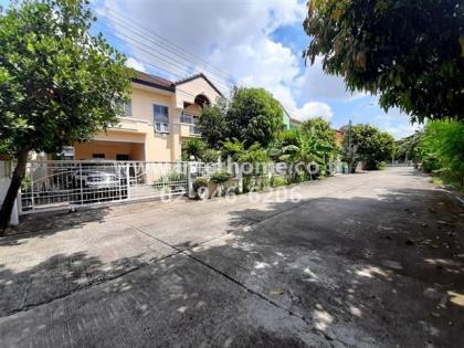บ้านเดี่ยว 2 ชั้น 63 ตร.ว. หมู่บ้านบุรีรมย์ เลียบคลองสอง  ซอยเลียบคลองสอง23 ถนนรามอินทรา 