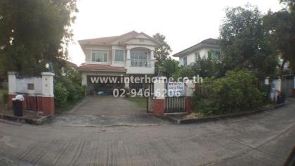 บ้านเดี่ยว 2 ชั้น (หลังมุม) 114 ตร.ว. หมู่บ้านปาริชาติ  ซอยB 25ถนนราชพฤกษ์ 