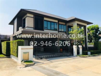 บ้านเดี่ยว 2 ชั้น 96.7 ตร.ว. หมู่บ้านบางกอกบูเลอวาร์ด ซ.12 ซอยเทพารักษ์ กม.8 ถนนเทพารักษ์ 