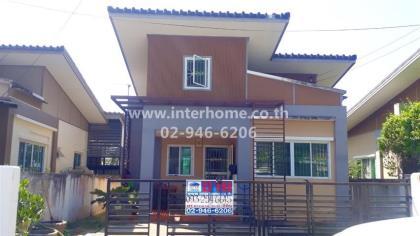บ้านเดี่ยว 2 ชั้น 53 ตร.ว. วี อไลฟ์ คลอง8 ถนนลำลูกกา 