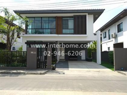 บ้านเดี่ยว 2 ชั้น 54 ตร.ว. หมู่บ้านมัณฑนา ถนนราชพฤกษ์ 