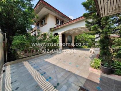บ้านเดี่ยว + โรงงาน 2 ไร่ 9 ตร.ว. ใกล้นิคมอุตสาหกรรมลาดกระบัง  ถนนร่มเกล้า 