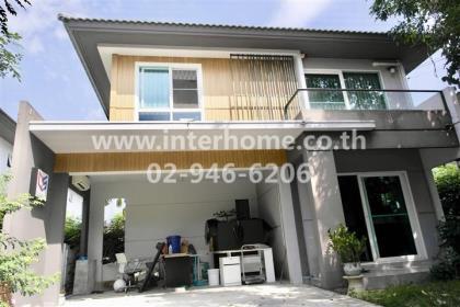 บ้านเดี่ยว 2 ชั้น 54.5 ตร.ว. หมู่บ้านมัณทนา เลค วัชรพล ซอยสุขาภิบาล5 ถนนสุขาภิบาล5 