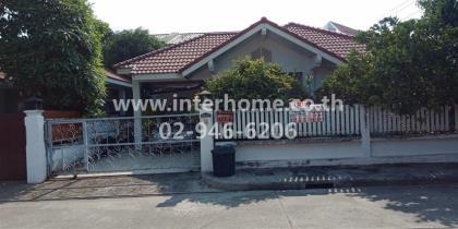 บ้านเดี่ยว 1 ชั้น 59.8 ตร.ว. หมู่บ้านภัทรินทร์ ซอยโรงแรมกรีนวิลล์ ถนนราชพฤกษ์ 