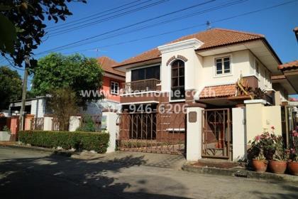 บ้านเดี่ยว 2 ชั้น 52 ตร.ว. หมู่บ้านการ์เด้นวิลล่า ซอยรังสิต-นครนายก68 ถนนรังสิต-นครนายก 