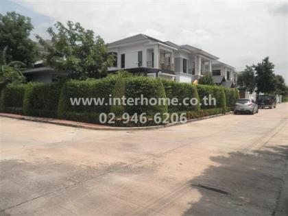 บ้านเดี่ยว 2 ชั้น (หลังมุม) 124.3 ตร.ว. หมู่บ้านเพอร์เฟคมาสเตอร์พีช ซอยลาดกระบัง20/3 ถนนลาดกระบัง 