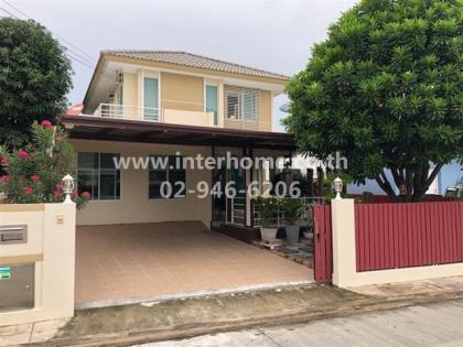 บ้านเดี่ยว 2 ชั้น 65.7 ตร.ว. หมู่บ้านพฤกษ์ลดา บางนา ซอยวัดบางเสาธง ถนนบางนา-ตราด 