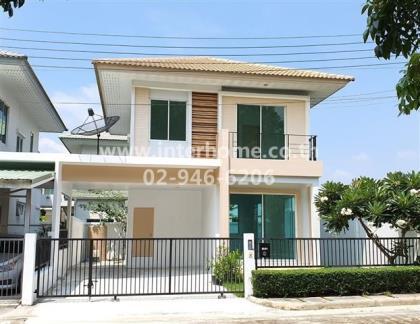บ้านแฝด 2 ชั้น 38.1 ตร.ว. หมู่บ้านกรูฟวิลล์  ซอยมหาชัย ถนนบางนา-ตราด 