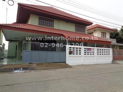 บ้านเดี่ยว 2 ชั้น 52 ตร.ว. หมู่บ้านอริสรา3  ถนนกาญจนาภิเษก 