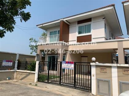 บ้านเดี่ยว 2 ชั้น (หลังมุม)  44 ตร.ว. หมู่บ้านคุณาสิริ2 ซอยวัดลาดปลาดุก ถนนกาญจนาภิเษก