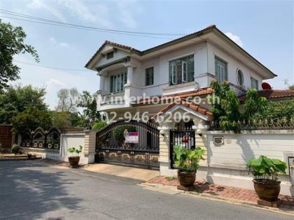 บ้านเดี่ยว 2 ชั้น (หลังมุม) 76 ตร.ว. หมู่บ้านมัณฑนา ซอยเฉลิมพระเกียรติร.9 ถนนศรีนครินทร์ 