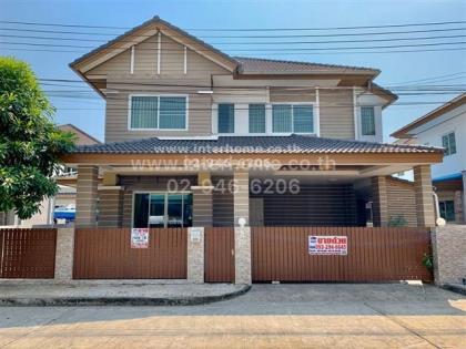 บ้านเดี่ยว 2 ชั้น 52.5 ตร.ว. หมู่บ้านวิสต้าวิลล์C ซอยชลมาร์คพิจารณ์ ถนนลำลูกกา