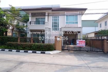 บ้านเดี่ยว 2 ชั้น 51.5 ตร.ว. หมู่บ้านเดอะแพลนท์  ซอยพัฒนาชนบท3 ถนนกาญจนาภิเษก 