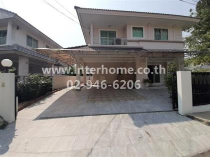 บ้านเดี่ยว 2 ชั้น (หลังมุม) 77 ตร.ว. หมู่บ้านชัยพฤกษ์ บางใหญ่ L&H  ถนนเลียบคลองถนน  
