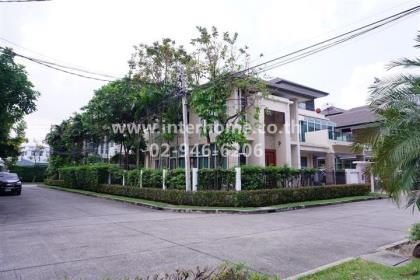 บ้านเดี่ยว 3 ชั้น (หลังมุม) 109.5 ตร.ว. หมู่บ้านแกรนด์บางกอกบูเลอวาร์ด  ซอยรัชดา ถนนรามอินทรา 