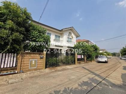 บ้านเดี่ยว 2 ชั้น (หลังมุม) 55.5 ตร.ว. หมู่บ้านภัสสร19 ซอยจตุโชติ19 ถนนสายไหม 