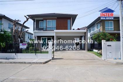 บ้านเดี่ยว 2 ชั้น 53.2 ตร.ว. หมู่บ้านพฤกษ์ลดา  ถนนประชาอุทิศ 