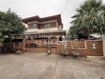 บ้านเดี่ยว 2 ชั้น 61.1 ตร.ว. หมู่บ้านเฟื่องสุข4 ซอยลำโพ ถนนกาญจนาภิเษก 
