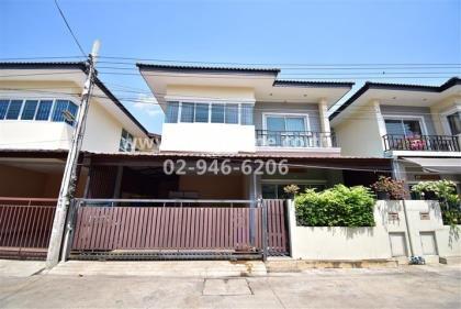 บ้านแฝด 2 ชั้น 35 ตร.ว. หมู่บ้านประภาดา2 สี่แยกพระราม5 ถนนนครอินทร์ 