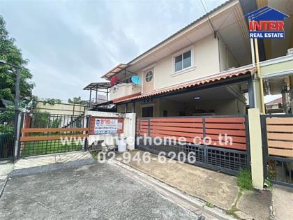 บ้านเดี่ยว 2 ชั้น 51.1 ตร.ว. หมู่บ้านอรุณวรรณ4 ซอยเลียบคลองสอง28 ถนนรามอินทรา