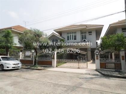 บ้านเดี่ยว 2 ชั้น 115.9 ตร.ว. หมู่บ้านบ้านสวนอมรพันธ์ ซอยสวนสยาม3 ถนนรามอินทรา 