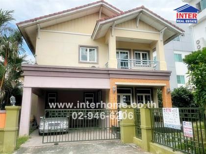 บ้านเดี่ยว 2 ชั้น 71.1 ตร.ว. หมู่บ้านจิรทิพย์ นวลจันทร์26 ซอยนวลจันทร์26 ถนนรามอินทรา 