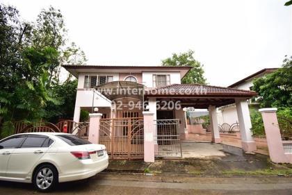 บ้านเดี่ยว 2 ชั้น 75.6 ตร.ว. หมู่บ้านมัณฑนา  ซอยรามอินทรา109 ถนนรามอินทรา 