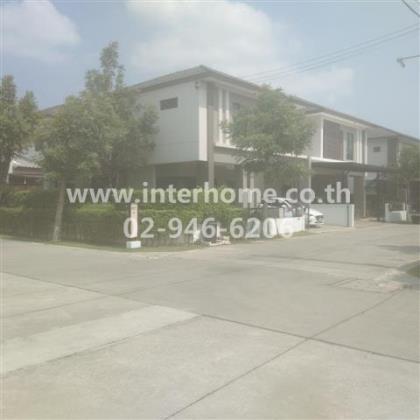 บ้านเดี่ยว 2 ชั้น (หลังมุม) 47.1 ตร.ว. หมู่บ้านธนาฮาบิแทต  ถนนราชพฤกษ์ 