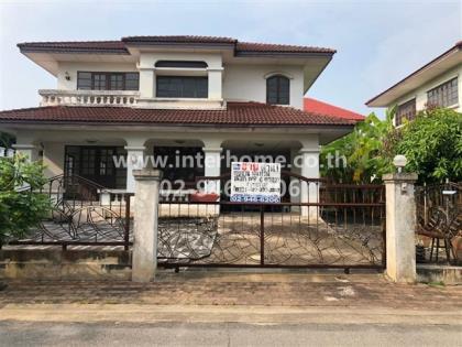บ้านเดี่ยว 2 ชั้น 118.6 ตร.ว. หมู่บ้านนันทวัน วงแหวน-ปิ่นเกล้า ซ.10/1 ถนนกาญจนาภิเษก 