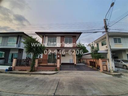บ้านแฝด 2 ชั้น 36 ตร.ว. หมู่บ้านเพอร์เฟคพาร์ค บางใหญ่ ซอยกันตนา ถนนกาญจนาภิเษก 