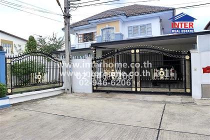 บ้านเดี่ยว 2 ชั้น 63.1 ตร.ว. หมู่บ้านรัชดา2 ซอยลาดพร้าว80 ถนนลาดพร้าว