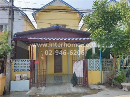 บ้านเดี่ยว 2 ชั้น 23 ตร.ว. หมู่บ้านอมรทรัพย์ ซ.5 ซอยอยู่วิทยา16 ถนนสุวินทวงศ์ 