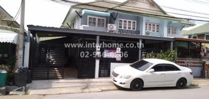 บ้านแฝด 2 ชั้น 35 ตร.ว. หมู่บ้านพฤกษา12 ซ.2/1 คลองสาม ถนนรังสิต-นครนายก 