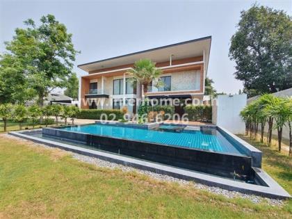 บ้านเดี่ยว 2 ชั้น 358 ตร.ว. โรงเรียนนานาชาติ ISB ซอยติวานนท์37 ถนนติวานนท์ 