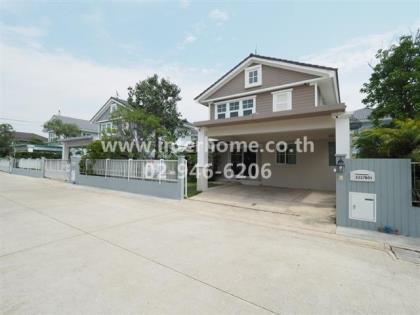 บ้านเดี่ยว 2 ชั้น 60 ตร.ว. หมู่บ้านวิลลาจจิโอ บางนา ซอยวัดศิริเสาธง ถนนบางนา-ตราด 