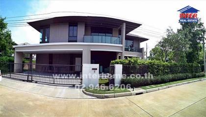 บ้านเดี่ยว 2 ชั้น 113.7 ตร.ว. หมู่บ้านเศรษฐสิริ  ซอยพุทธมณฑลสาย2 ถนนกาญจนาภิเษก 