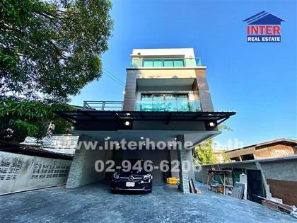 บ้านเดี่ยว 3 ชั้น 63 ตร.ว. ใกล้โรงพยาบาลเปาโล  ซอยอินทามระ3 ถนนพญาไท